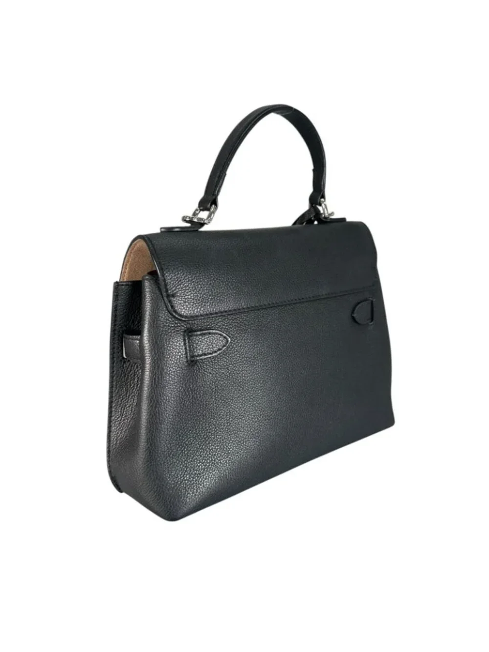 Louis Vuitton Lockme Eva BB Handbag Leather Navy 2-Way